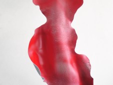 Tromperie - Peinture sur PVC thermoformé,150x75x25cm, 2011