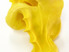Emprisunic - Plastique et pigment, 13x13x7cm, 2012