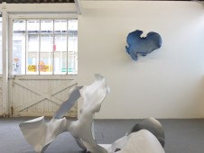 Orbites - PVC thermoformé et feutres, 130x210x90cm, 2012